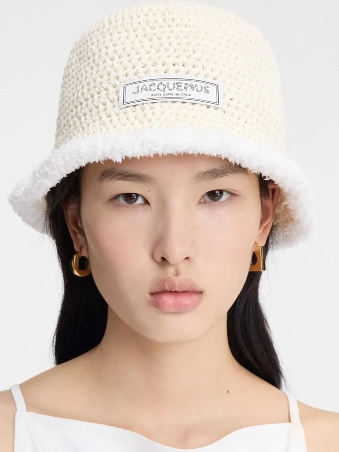 The Bordino Bucket Hat Offwhite WomenMen JACQUEMUS Hats The Bordino Bucket Hat Offwhite WomenMen JACQUEMUS Hats