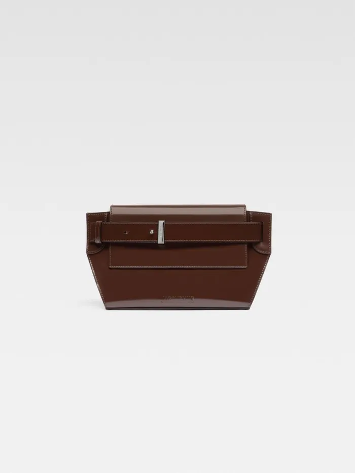 The Capri Messenger Bag Midnight Brown Men JACQUEMUS Bags