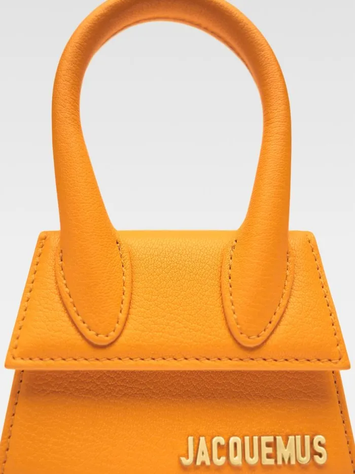 The Chiquito Dark Orange Women JACQUEMUS Crossbody and Handbags The Chiquito Dark Orange Women JACQUEMUS Crossbody and Handbags