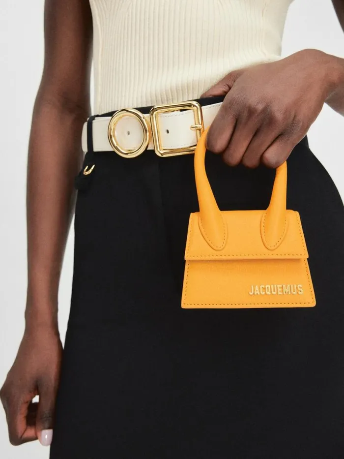 The Chiquito Dark Orange Women JACQUEMUS Crossbody and Handbags The Chiquito Dark Orange Women JACQUEMUS Crossbody and Handbags