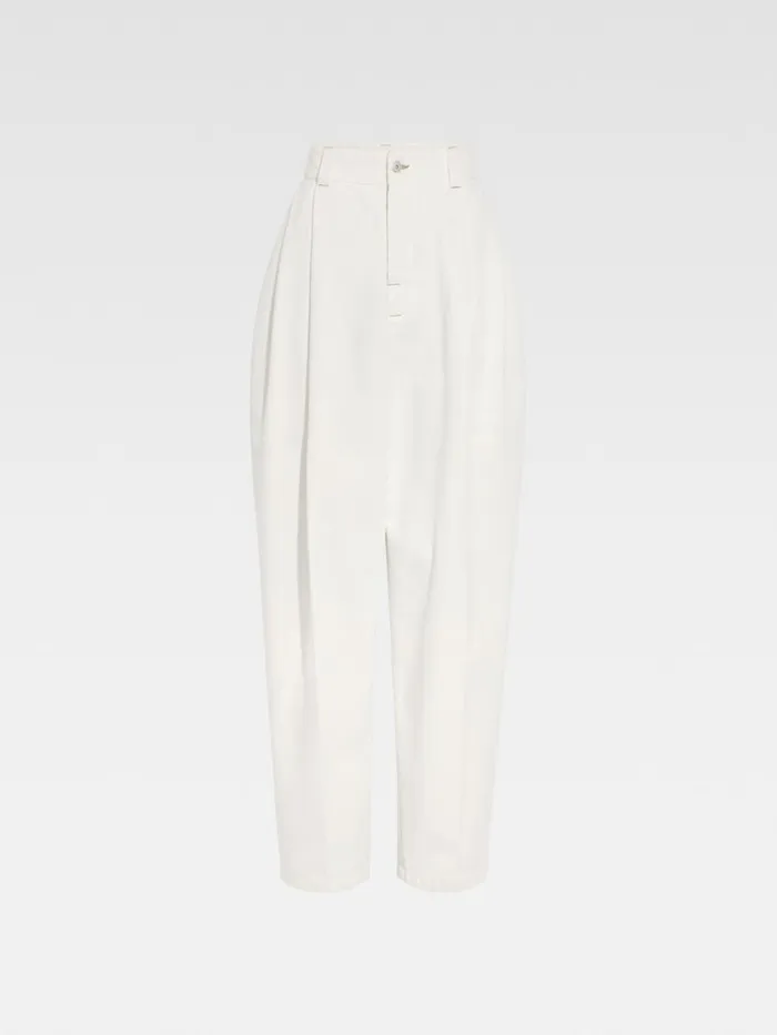 The Curzio DeNmes Denim Pants Offwhite Women JACQUEMUS Denim The Curzio DeNmes Denim Pants Offwhite Women JACQUEMUS Denim