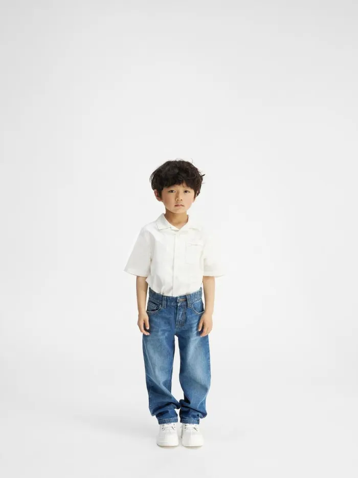 The DeNmes Kids039 Denim Pants Bluetabac WomenMen JACQUEMUS Bottoms