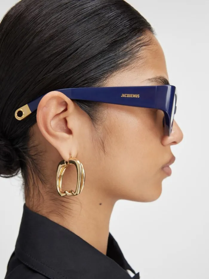 The Gala Sunglasses Navy WomenMen JACQUEMUS Sunglasses The Gala Sunglasses Navy WomenMen JACQUEMUS Sunglasses
