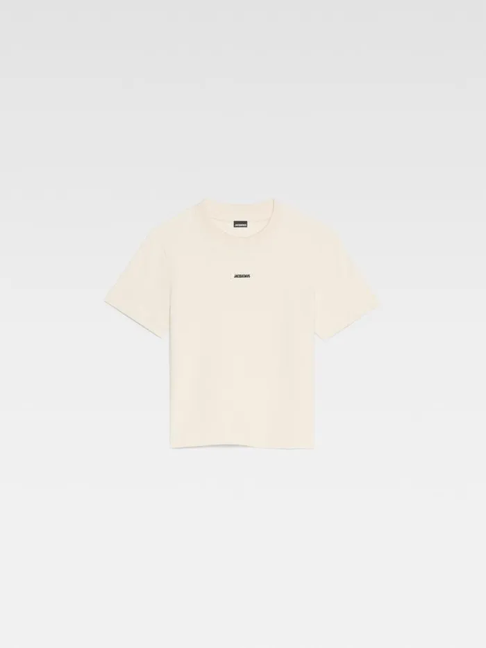 The Gros Grain Tshirt Light Beige Women JACQUEMUS Tshirts The Gros Grain Tshirt Light Beige Women JACQUEMUS Tshirts