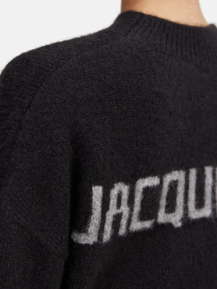 The Jacquemus Knit Black Women JACQUEMUS Knits The Jacquemus Knit Black Women JACQUEMUS Knits