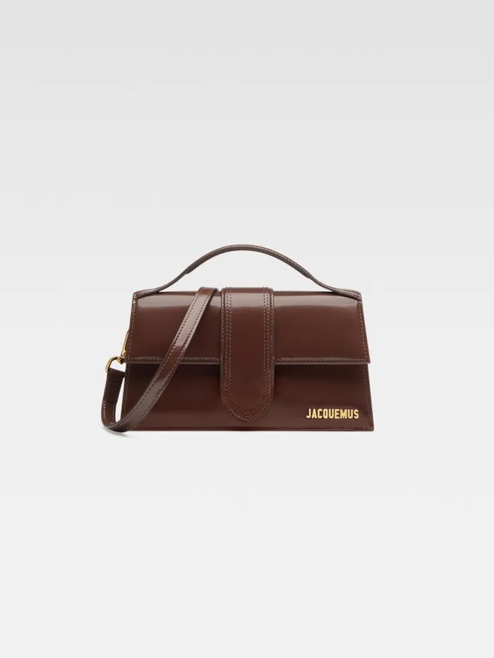 The Large Bambino Midnight Brown Women JACQUEMUS Crossbody and Handbags