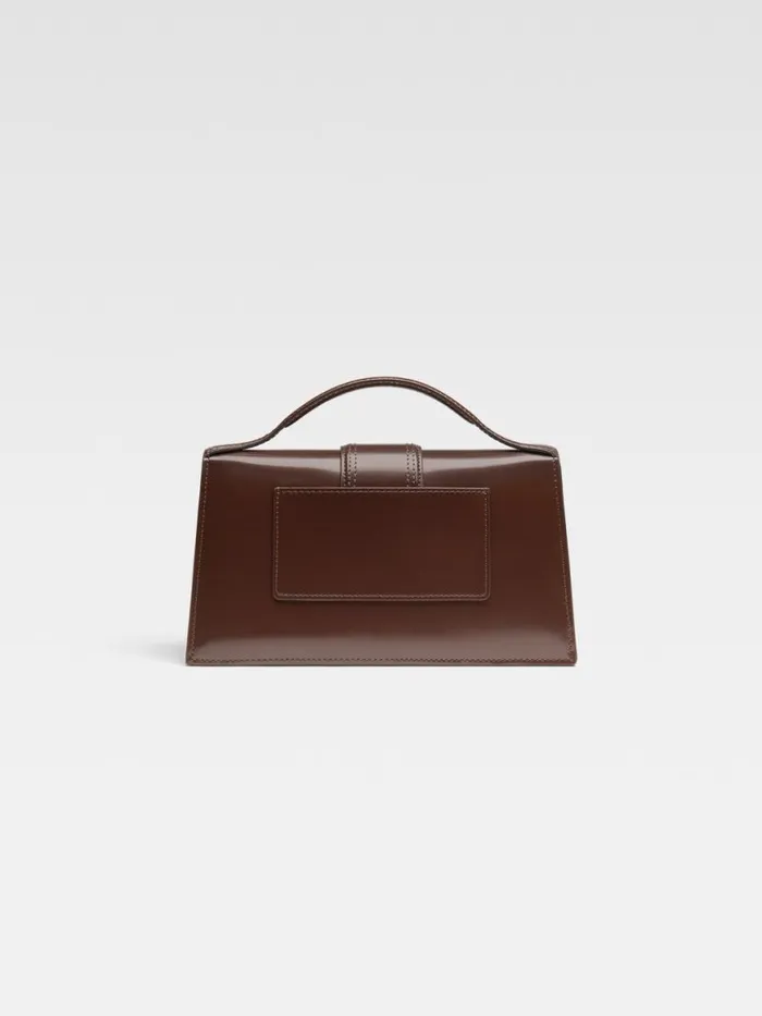 The Large Bambino Midnight Brown Women JACQUEMUS Crossbody and Handbags The Large Bambino Midnight Brown Women JACQUEMUS Crossbody and Handbags