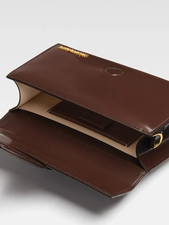 The Large Bambino Midnight Brown Women JACQUEMUS Crossbody and Handbags The Large Bambino Midnight Brown Women JACQUEMUS Crossbody and Handbags