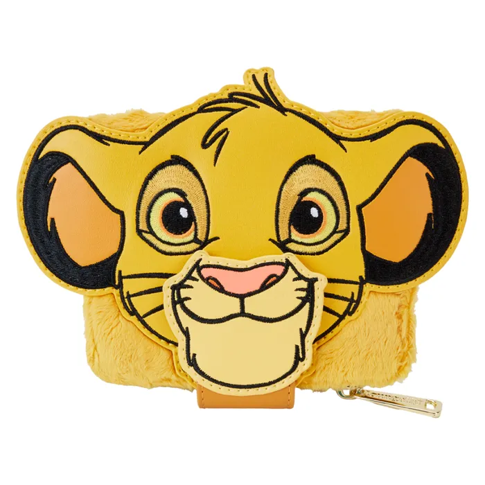 The Lion King Exclusive 30th Anniversary Simba Plush Flap Wallet Unisex Loungefly Bags and Wallets The Lion King Exclusive 30th Anniversary Simba Plush Flap Wallet Unisex Loungefly Bags and Wallets