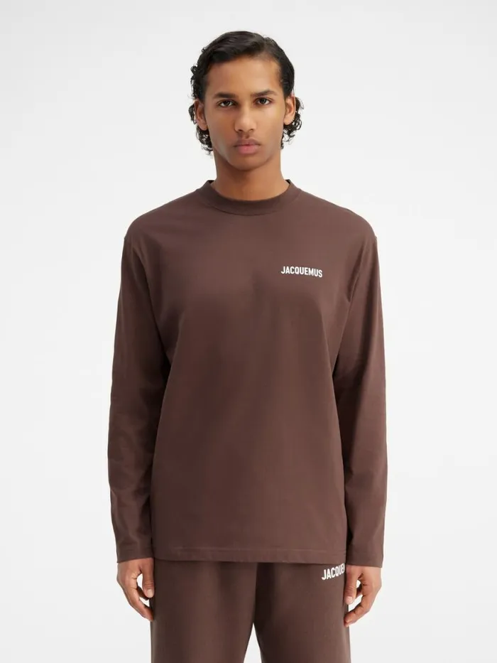 The Longsleeve Tshirt Brown WomenMen JACQUEMUS Tshirts