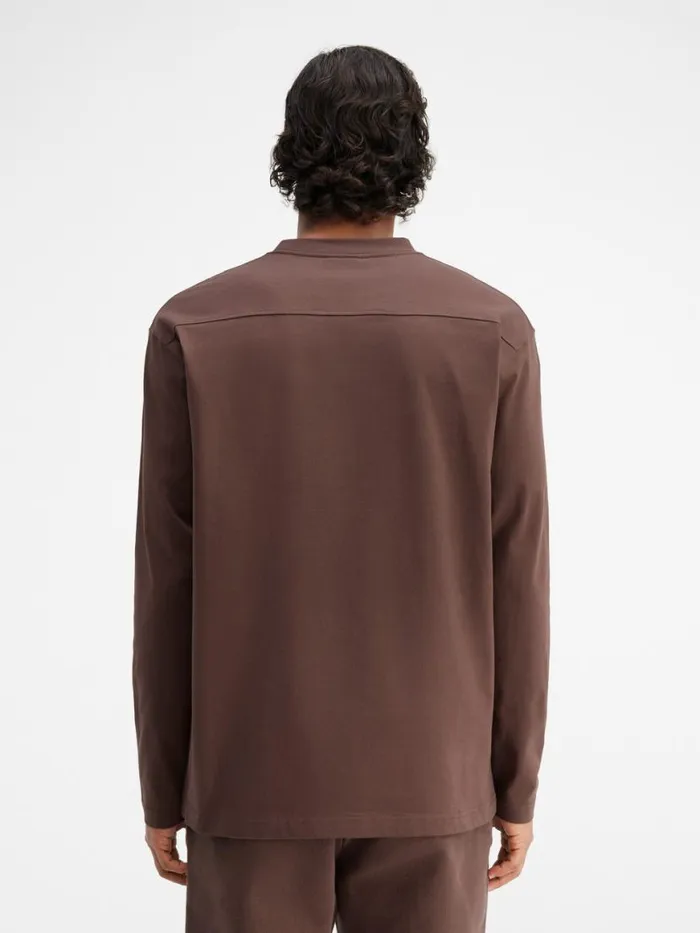 The Longsleeve Tshirt Brown WomenMen JACQUEMUS Tshirts The Longsleeve Tshirt Brown WomenMen JACQUEMUS Tshirts