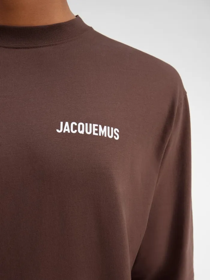 The Longsleeve Tshirt Brown WomenMen JACQUEMUS Tshirts The Longsleeve Tshirt Brown WomenMen JACQUEMUS Tshirts