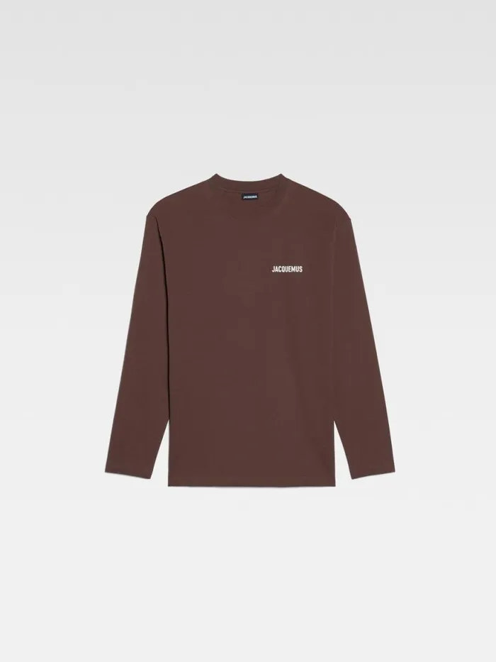 The Longsleeve Tshirt Brown WomenMen JACQUEMUS Tshirts The Longsleeve Tshirt Brown WomenMen JACQUEMUS Tshirts