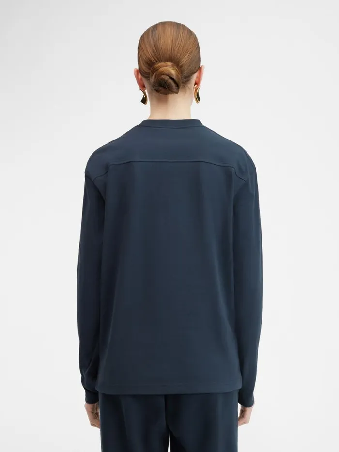 The Longsleeve Tshirt Dark Navy WomenMen JACQUEMUS Tshirts The Longsleeve Tshirt Dark Navy WomenMen JACQUEMUS Tshirts