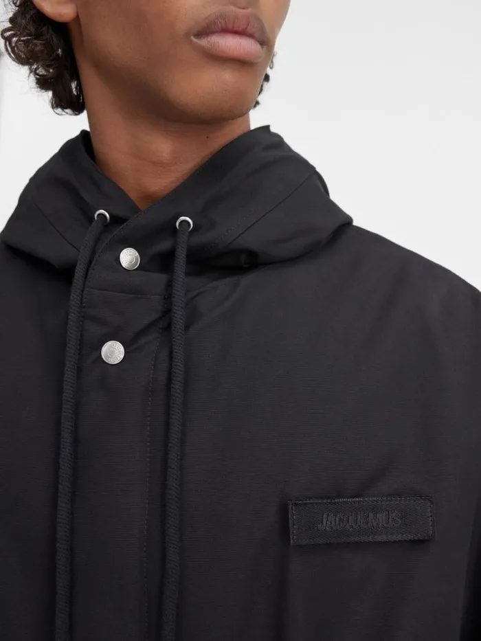 The Marrone Parka Black Men JACQUEMUS Coats and Jackets The Marrone Parka Black Men JACQUEMUS Coats and Jackets