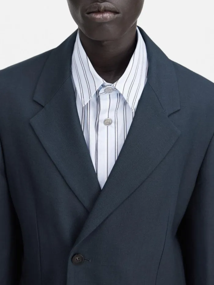 The Melo Jacket Dark Navy Men JACQUEMUS Coats and Jackets The Melo Jacket Dark Navy Men JACQUEMUS Coats and Jackets