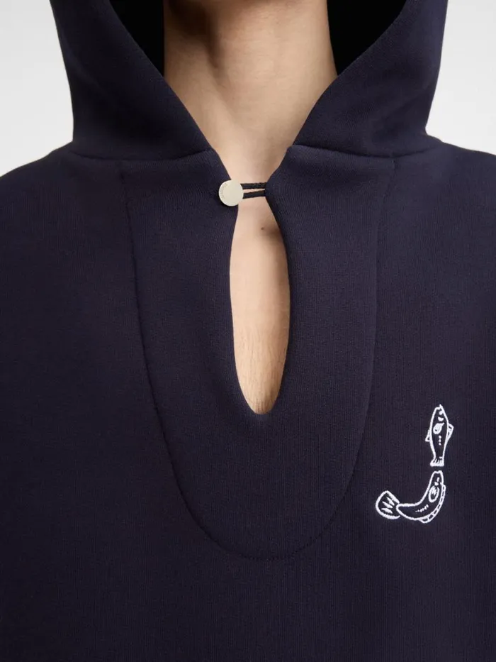 The Mer Hoodie Dark Navy Men JACQUEMUS Sweatshirts and Joggings The Mer Hoodie Dark Navy Men JACQUEMUS Sweatshirts and Joggings