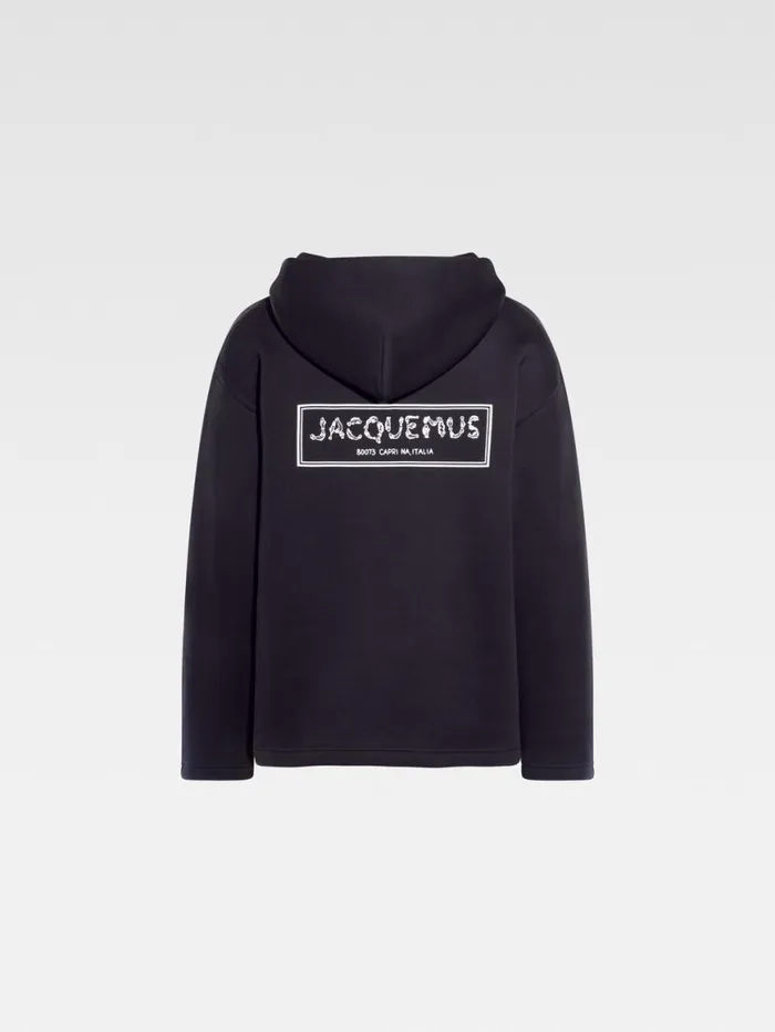 The Mer Hoodie Dark Navy Men JACQUEMUS Sweatshirts and Joggings The Mer Hoodie Dark Navy Men JACQUEMUS Sweatshirts and Joggings