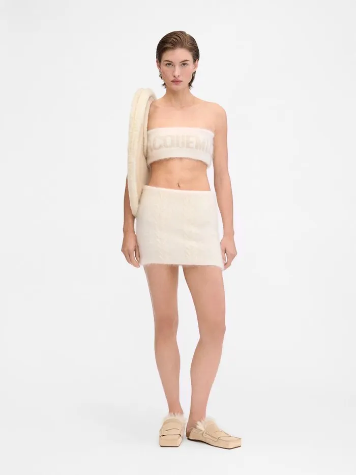 The Nuvola Bra Offwhite Women JACQUEMUS Knits The Nuvola Bra Offwhite Women JACQUEMUS Knits