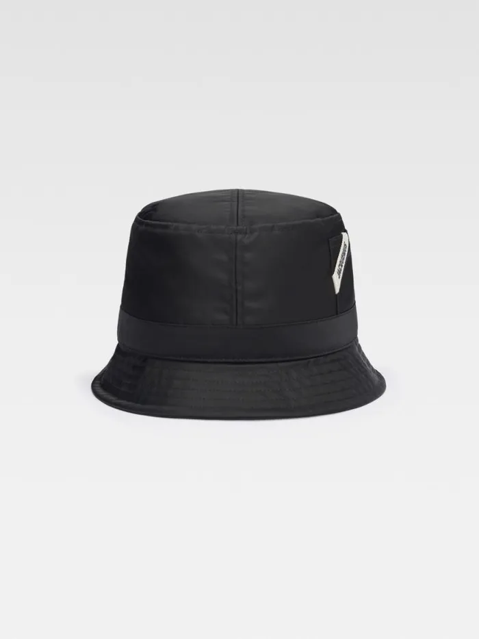 The Ovalie Bucket Hat Black WomenMen JACQUEMUS Hats