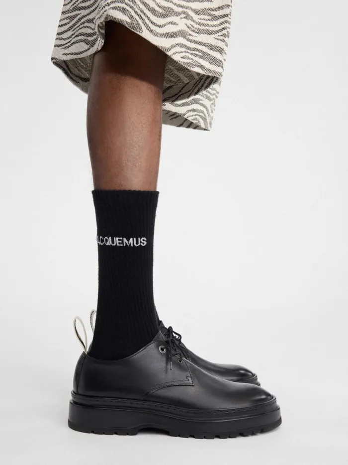 The Pavane Derby Shoes Black Men JACQUEMUS Shoes The Pavane Derby Shoes Black Men JACQUEMUS Shoes