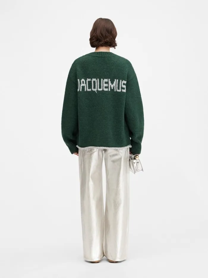 The Pavane Knit Dark Green WomenMen JACQUEMUS Knits The Pavane Knit Dark Green WomenMen JACQUEMUS Knits