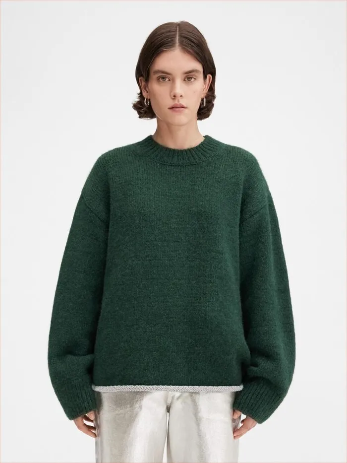 The Pavane Knit Dark Green WomenMen JACQUEMUS Knits The Pavane Knit Dark Green WomenMen JACQUEMUS Knits