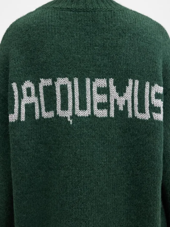 The Pavane Knit Dark Green WomenMen JACQUEMUS Knits The Pavane Knit Dark Green WomenMen JACQUEMUS Knits