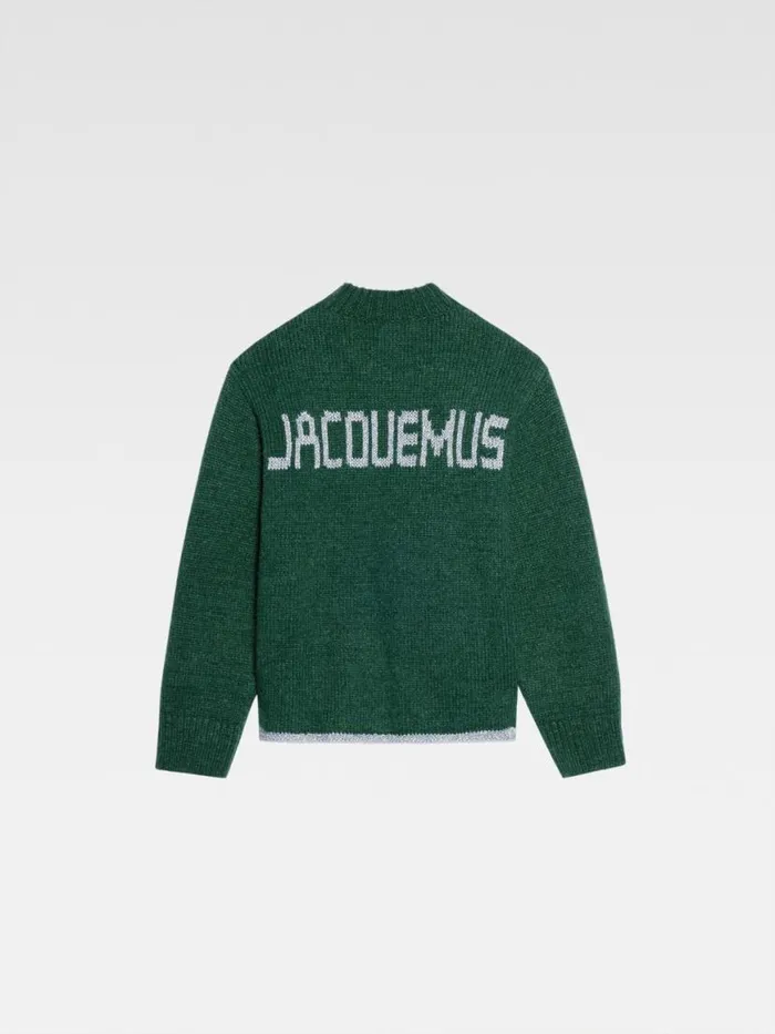 The Pavane Knit Dark Green WomenMen JACQUEMUS Knits The Pavane Knit Dark Green WomenMen JACQUEMUS Knits