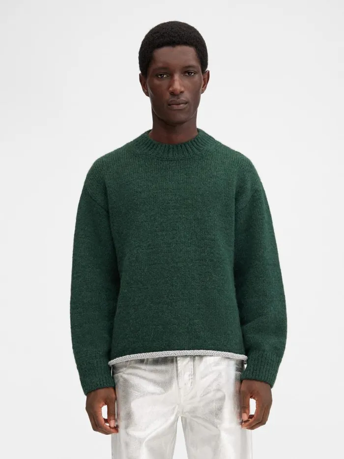 The Pavane Knit Dark Green WomenMen JACQUEMUS Knits The Pavane Knit Dark Green WomenMen JACQUEMUS Knits