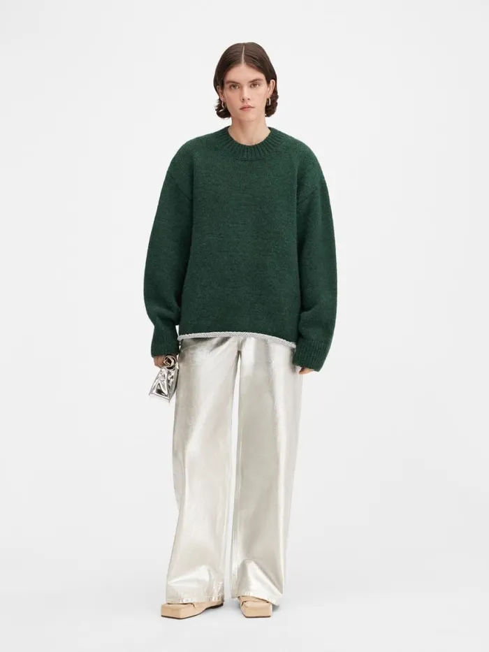 The Pavane Knit Dark Green WomenMen JACQUEMUS Knits The Pavane Knit Dark Green WomenMen JACQUEMUS Knits