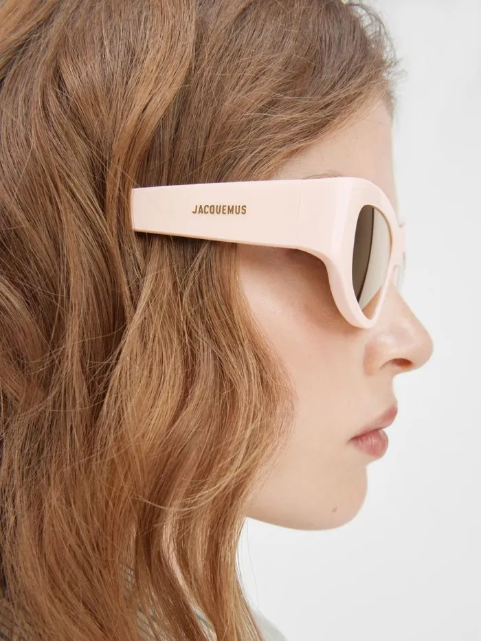 The Pilota Sunglasses Light Beige WomenMen JACQUEMUS Sunglasses The Pilota Sunglasses Light Beige WomenMen JACQUEMUS Sunglasses