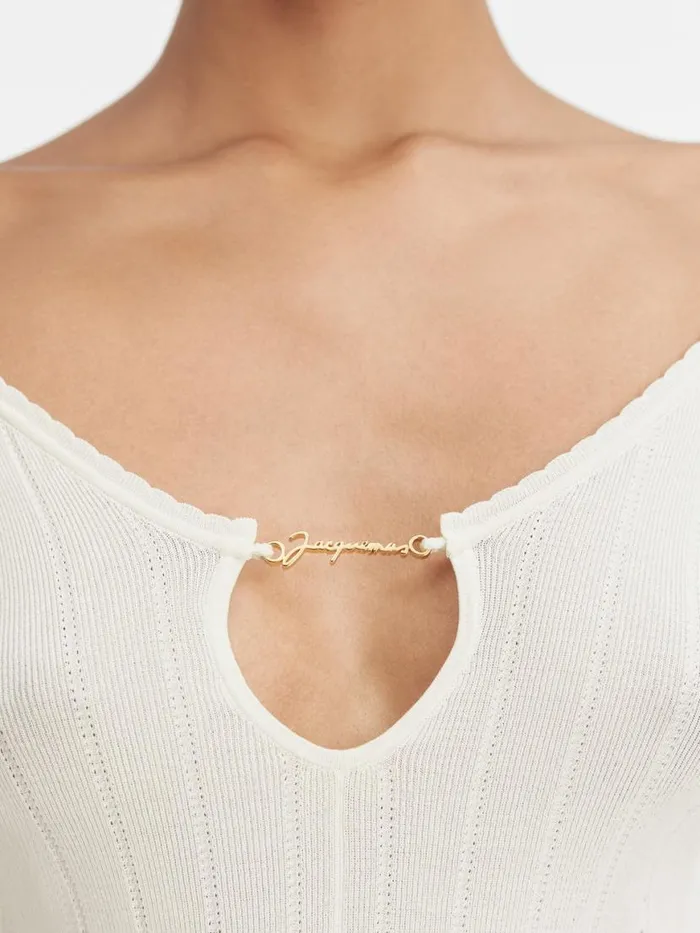The Pral Top Offwhite Women JACQUEMUS Tops and Shirts The Pral Top Offwhite Women JACQUEMUS Tops and Shirts