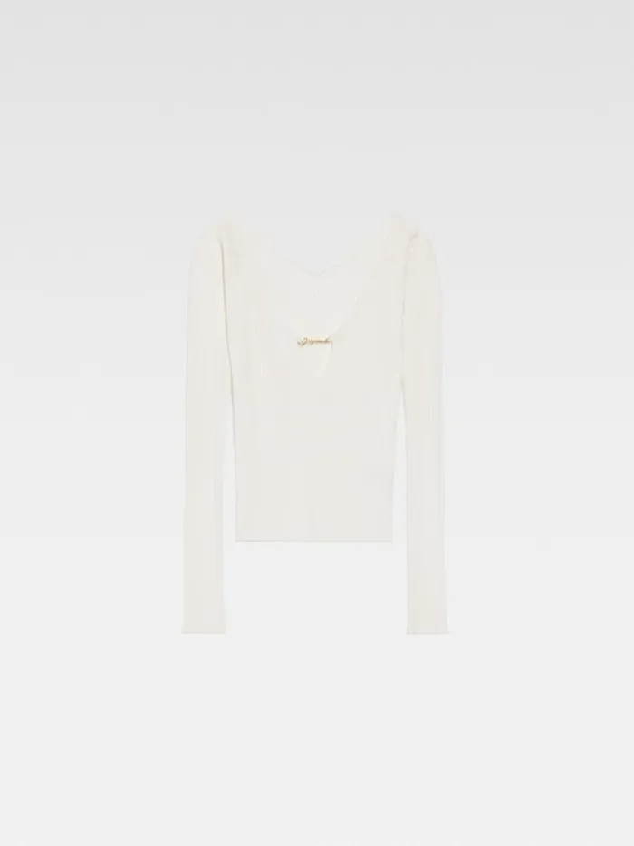 The Pral Top Offwhite Women JACQUEMUS Tops and Shirts The Pral Top Offwhite Women JACQUEMUS Tops and Shirts