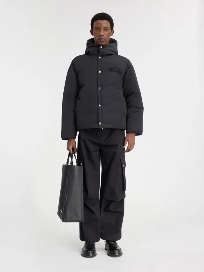 The Puffer Jacket Black Men JACQUEMUS Coats and Jackets