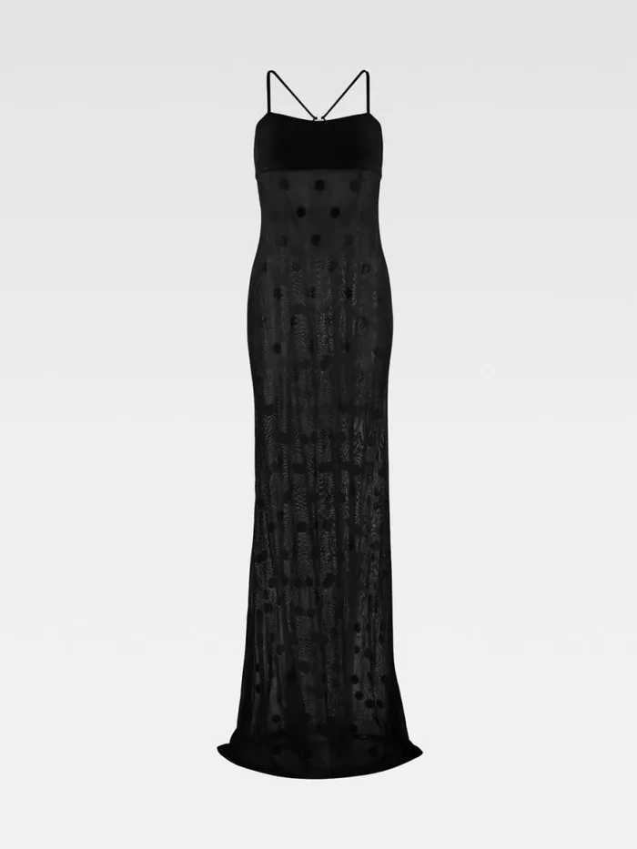 The Puntini Knit Dress Black Women JACQUEMUS Dresses and Skirts The Puntini Knit Dress Black Women JACQUEMUS Dresses and Skirts