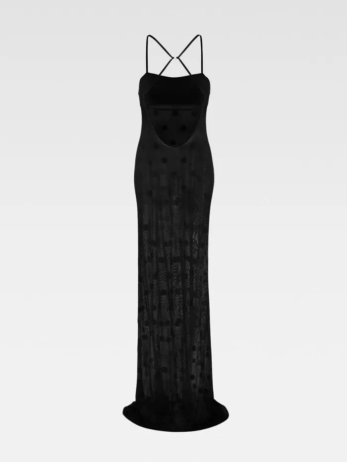 The Puntini Knit Dress Black Women JACQUEMUS Dresses and Skirts The Puntini Knit Dress Black Women JACQUEMUS Dresses and Skirts