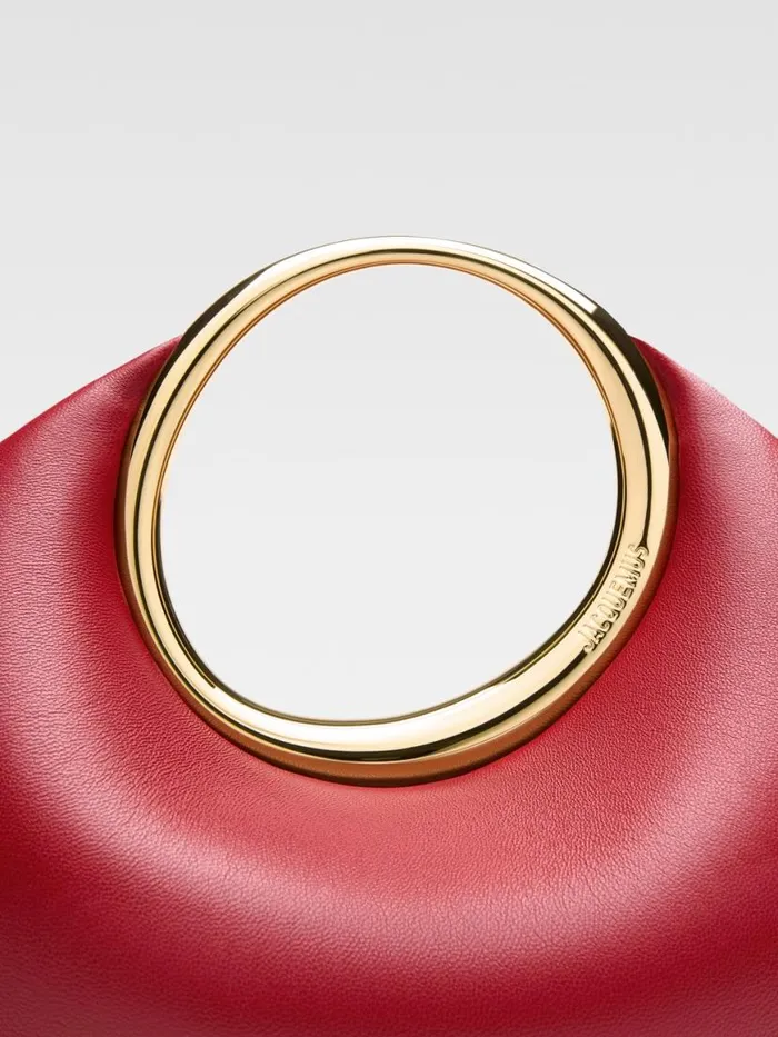 The Small Calino Dark Red Women JACQUEMUS Crossbody and Handbags The Small Calino Dark Red Women JACQUEMUS Crossbody and Handbags