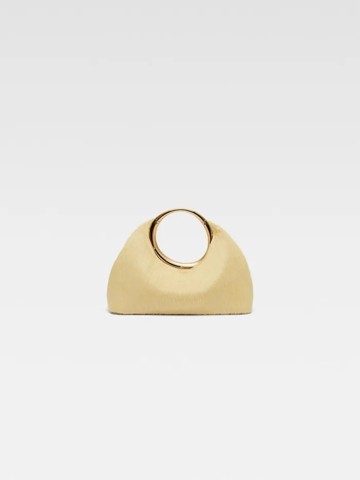 The Small Calino Pale Yellow Women JACQUEMUS Crossbody and Handbags The Small Calino Pale Yellow Women JACQUEMUS Crossbody and Handbags