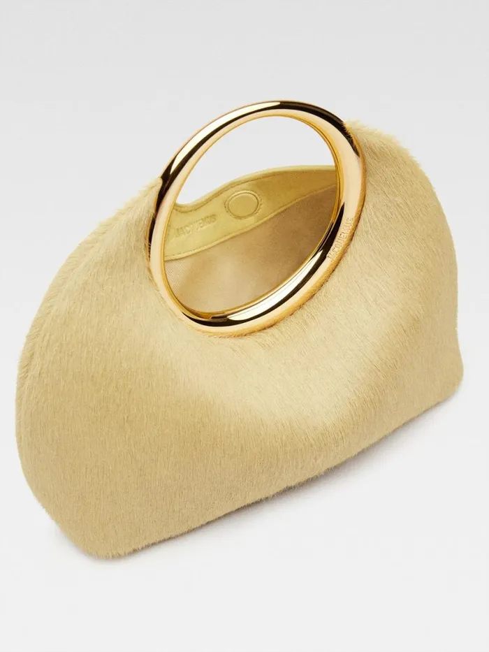 The Small Calino Pale Yellow Women JACQUEMUS Crossbody and Handbags The Small Calino Pale Yellow Women JACQUEMUS Crossbody and Handbags