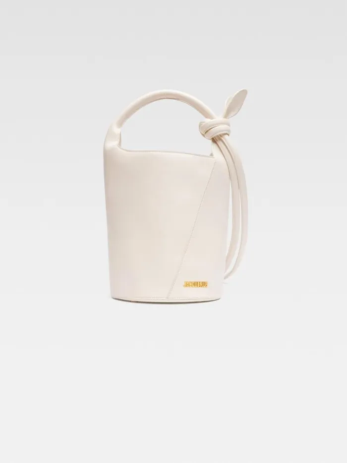 The Small Tourni Light Ivory Women JACQUEMUS Crossbody and Handbags