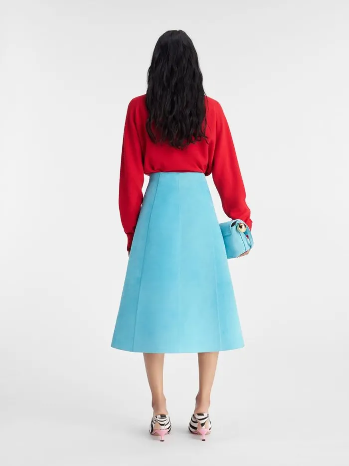 The Spezia Skirt Turquoise Women JACQUEMUS Dresses and Skirts The Spezia Skirt Turquoise Women JACQUEMUS Dresses and Skirts