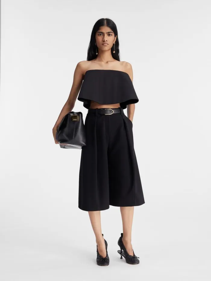 The Spezia Top Black Women JACQUEMUS Tops and Shirts