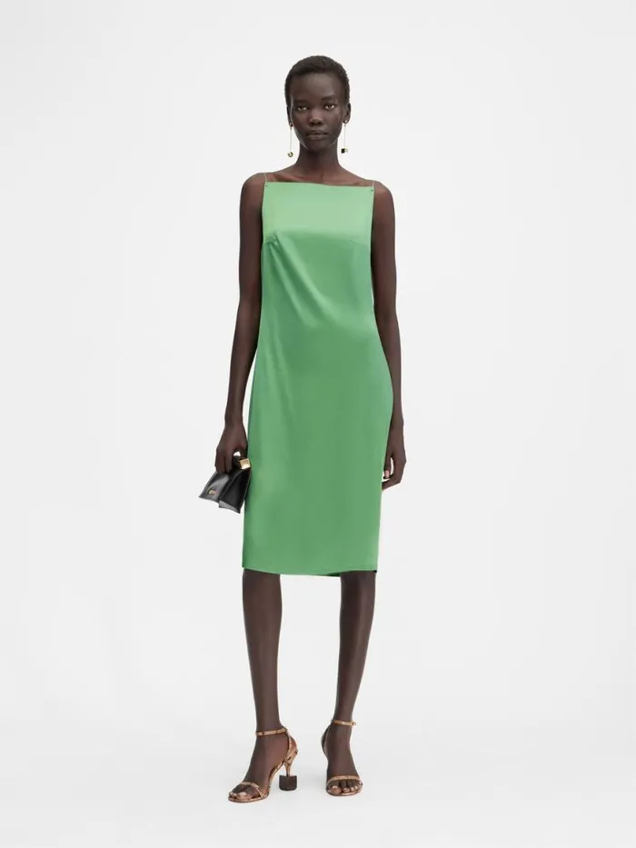 The Spoglio Dress Green Women JACQUEMUS Dresses and Skirts