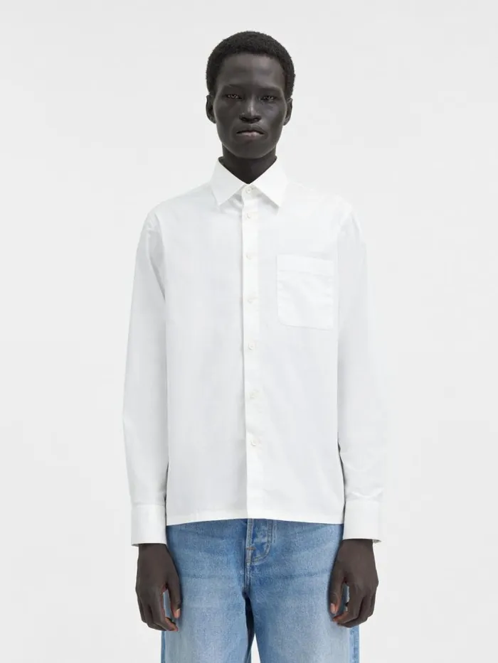 The Suit Shirt White Men JACQUEMUS Shirts The Suit Shirt White Men JACQUEMUS Shirts