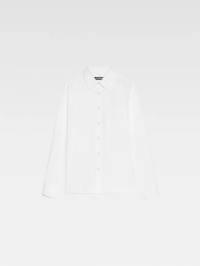 The Suit Shirt White Men JACQUEMUS Shirts The Suit Shirt White Men JACQUEMUS Shirts