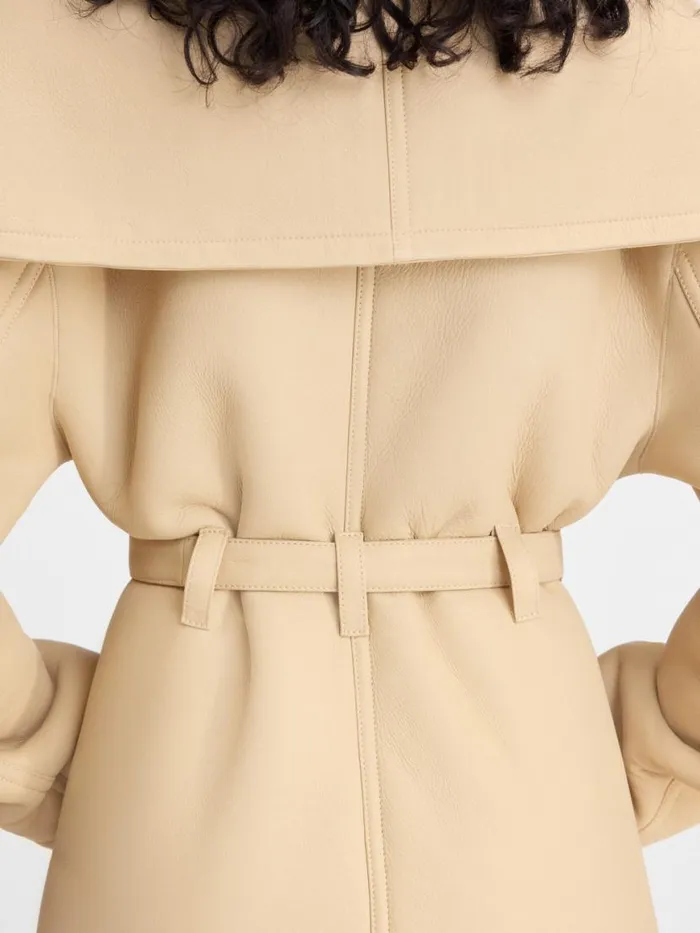 The Telo Coat Pale Yellow Women JACQUEMUS Coats and Jackets The Telo Coat Pale Yellow Women JACQUEMUS Coats and Jackets
