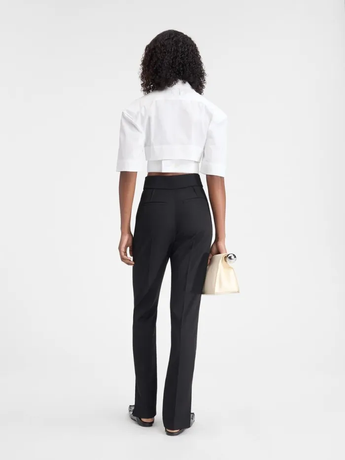 The Tibau Pants Black Women JACQUEMUS Suits The Tibau Pants Black Women JACQUEMUS Suits