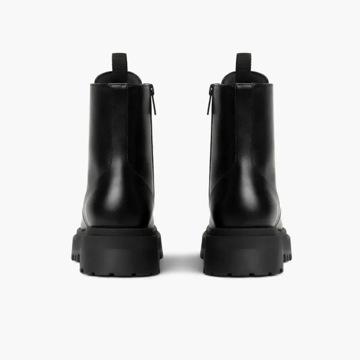 Thursday Boots LaceUp Dolce Black Vegan 8211 Women Thursday Boots LaceUp Dolce Black Vegan 8211 Women
