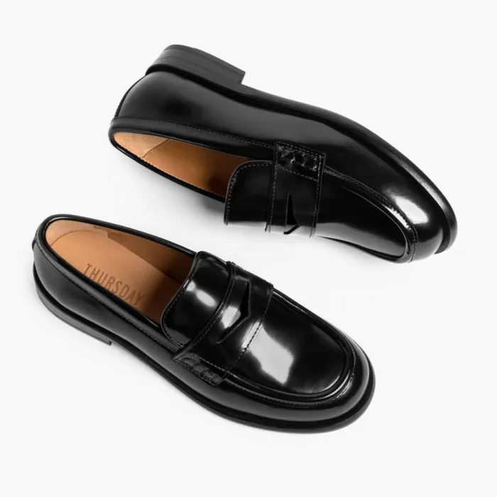 Thursday Boots Loafers and Flats Dress Penny Black 8211 Women Thursday Boots Loafers and Flats Dress Penny Black 8211 Women